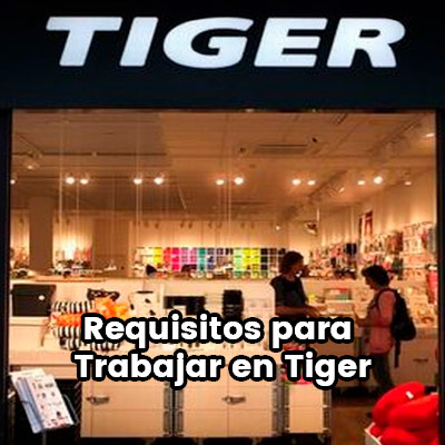 requisitos para trabajar en tiger
